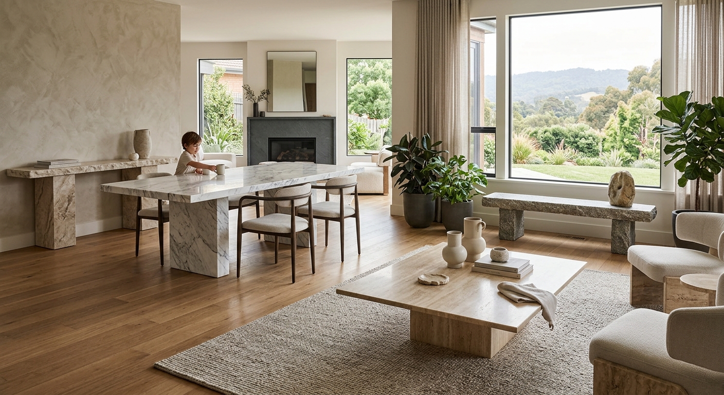 Les 4 avantages des meubles en pierre naturelle