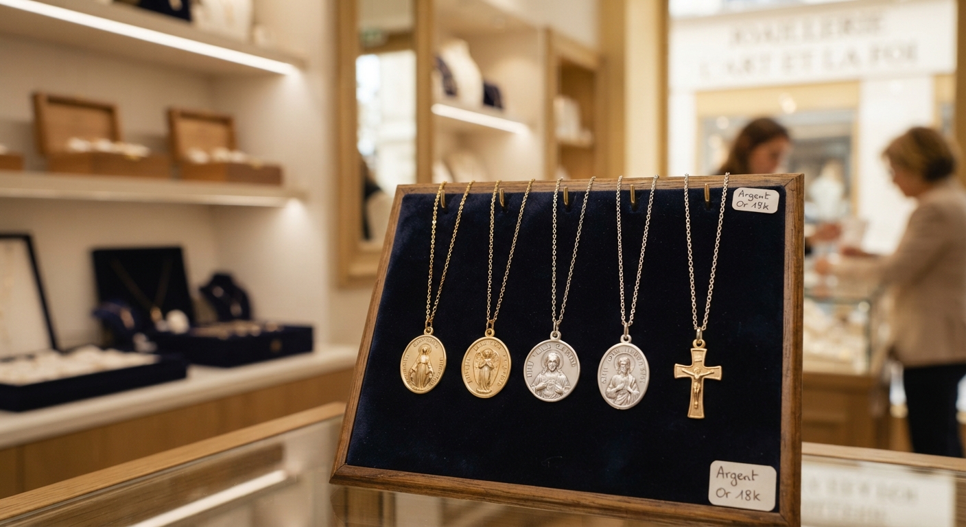 Titre : Où acheter une bonne médaille de baptême ?