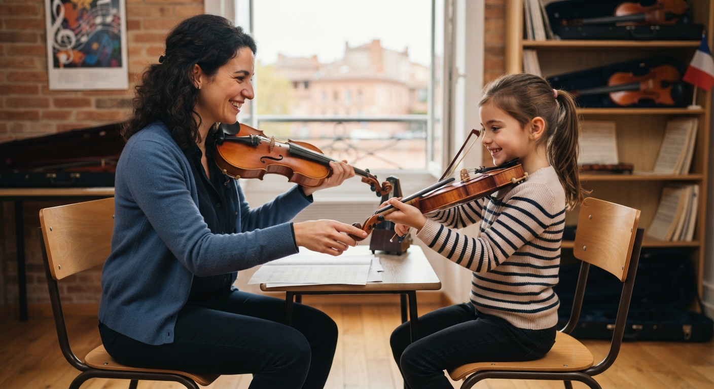 Vos cours de violon à Toulouse