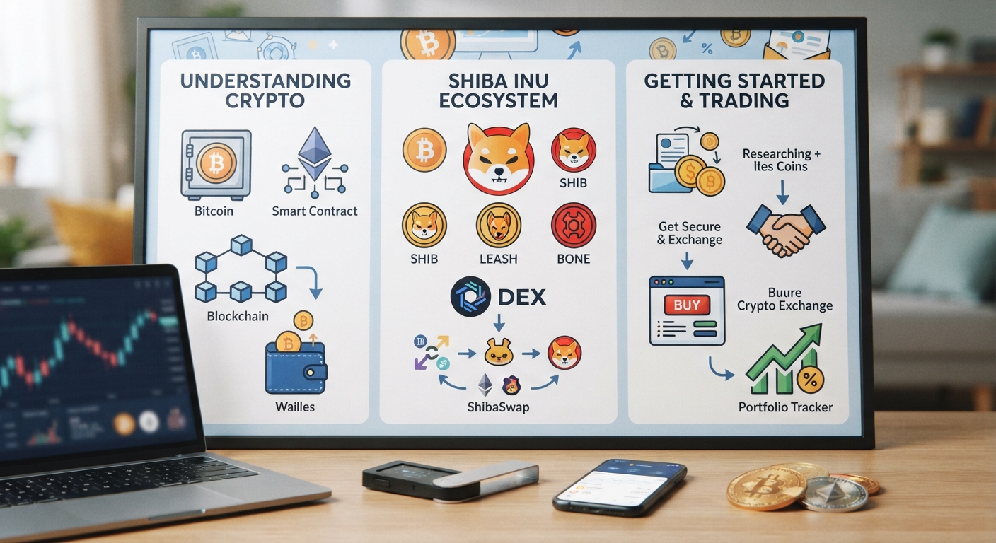 Un guide du novice sur Shiba Inu et des autres cryptomonnaies
