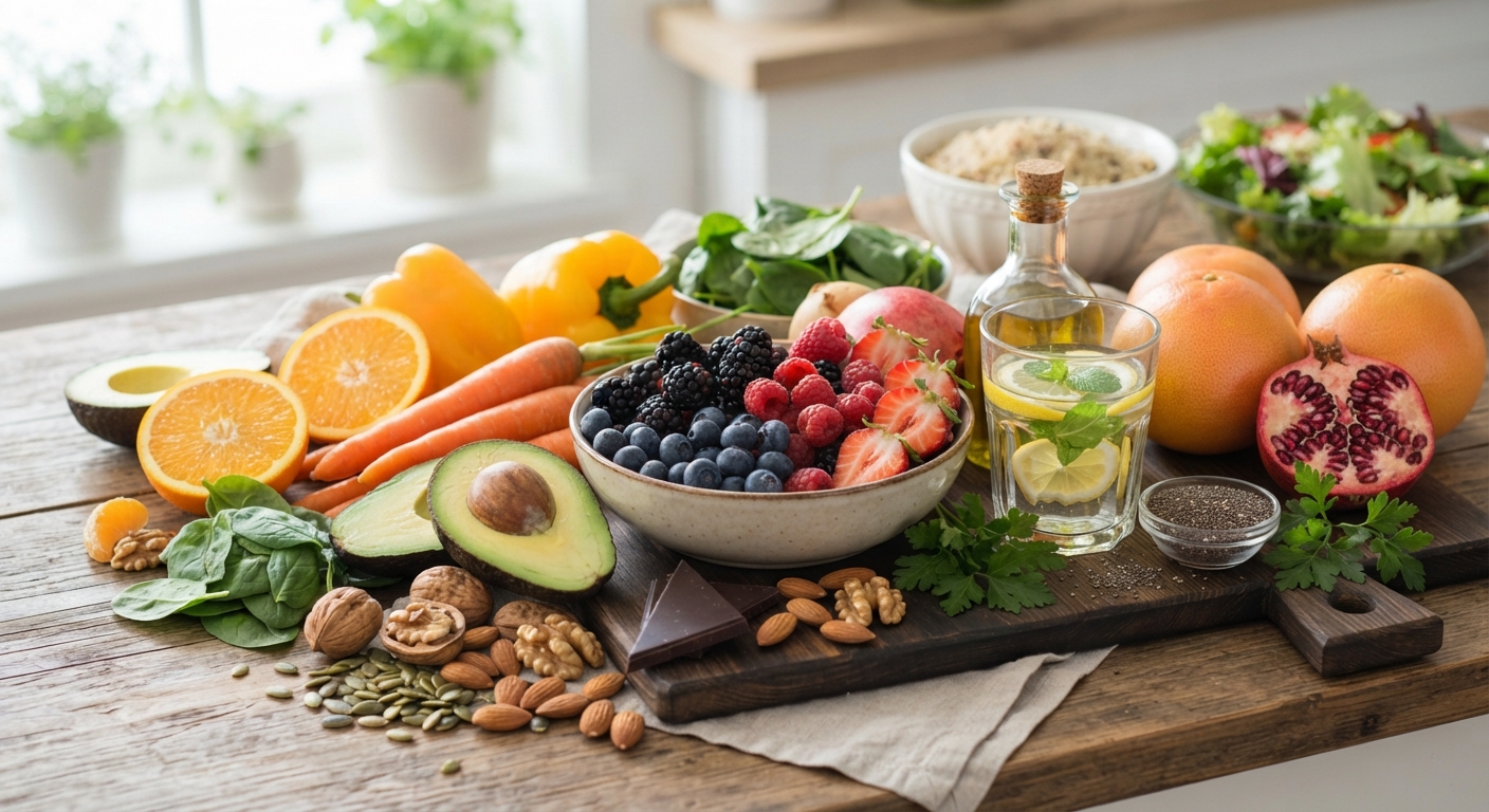 Quels aliments pour une peau lumineuse ?